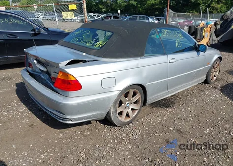 2001 BMW 325Ci from USA, damaged, VIN WBABS33471JY54074